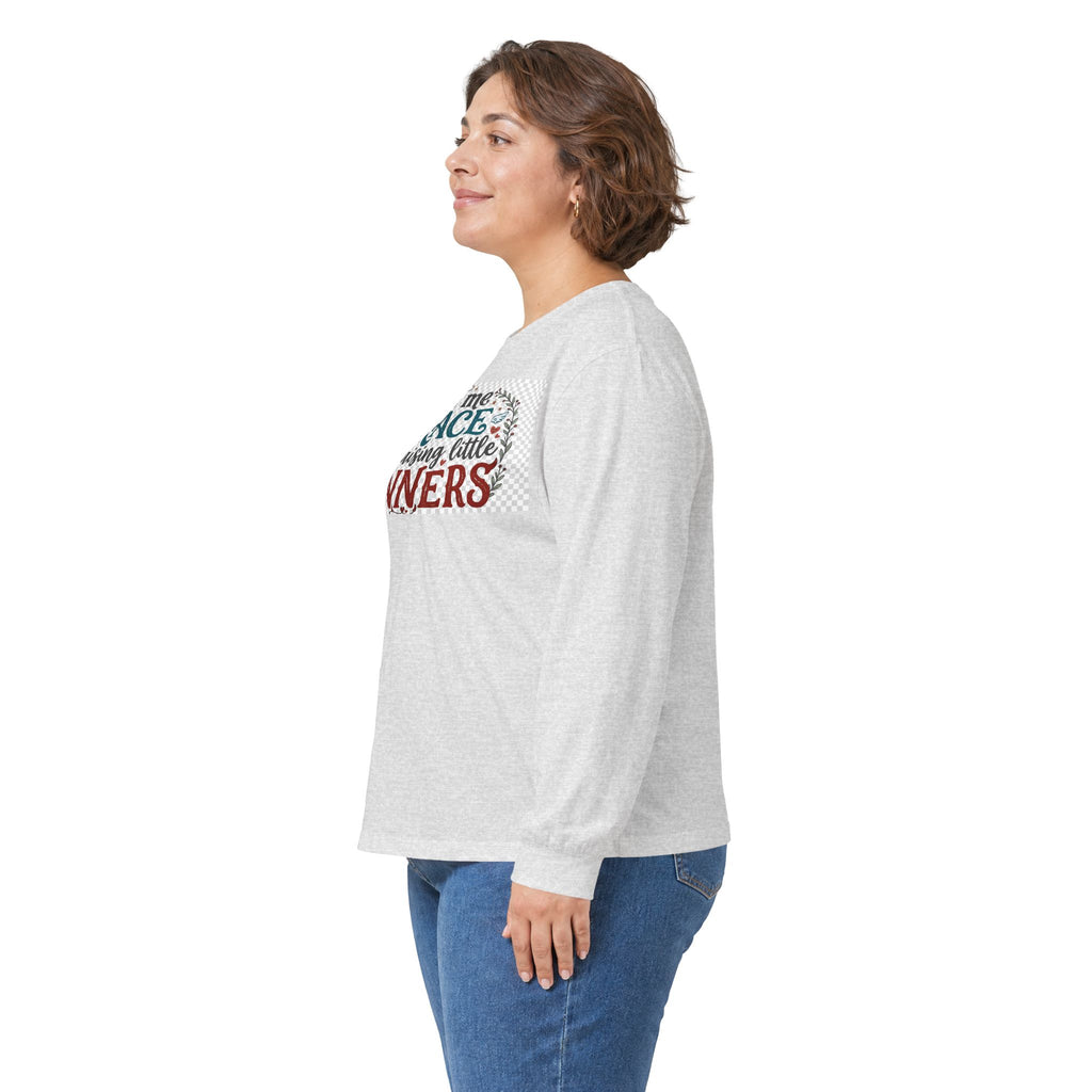Give Me Grace I'm Raising Little Sinners Long Sleeve Tee