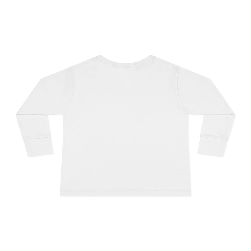 Toddler Long Sleeve Tee — "Little Dude Big Dreams" Fishing Graphic